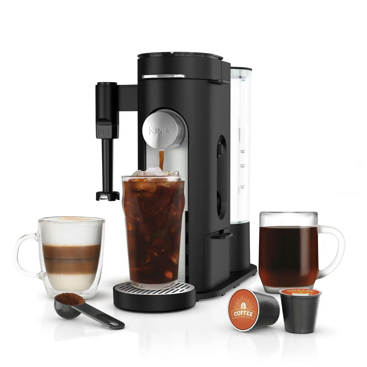 Ninja Single-Serve Pods & Grounds Specialty Coffee Maker Black - PB051
