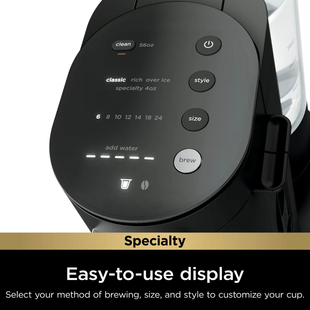Ninja Single-Serve Pods & Grounds Specialty Coffee Maker Black - PB051