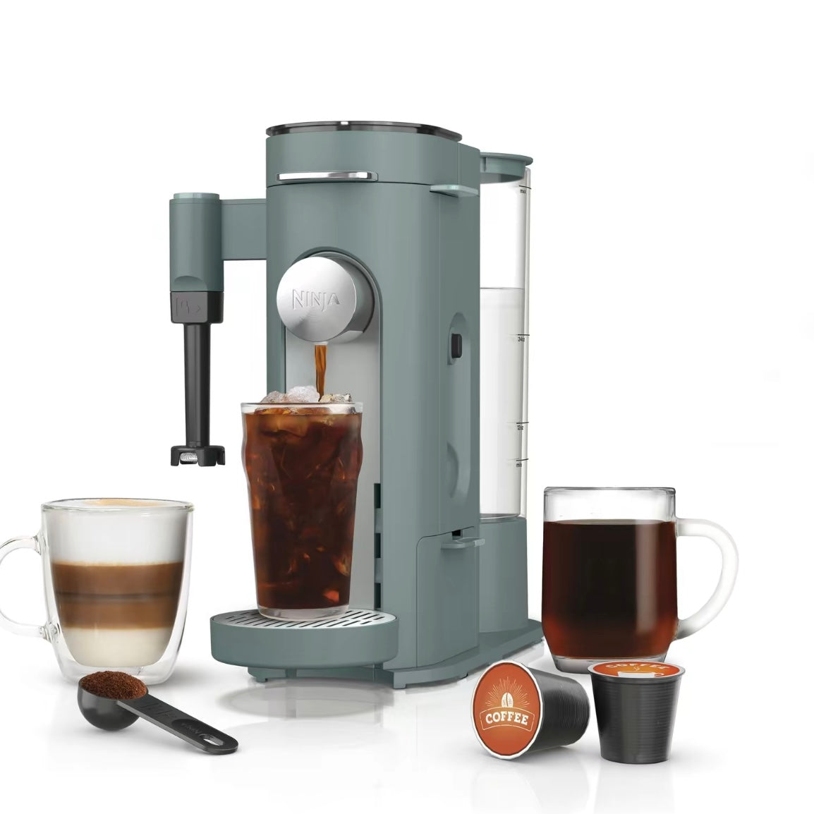 Ninja Single-Serve Pods & Grounds Specialty Coffee Maker Black - PB051