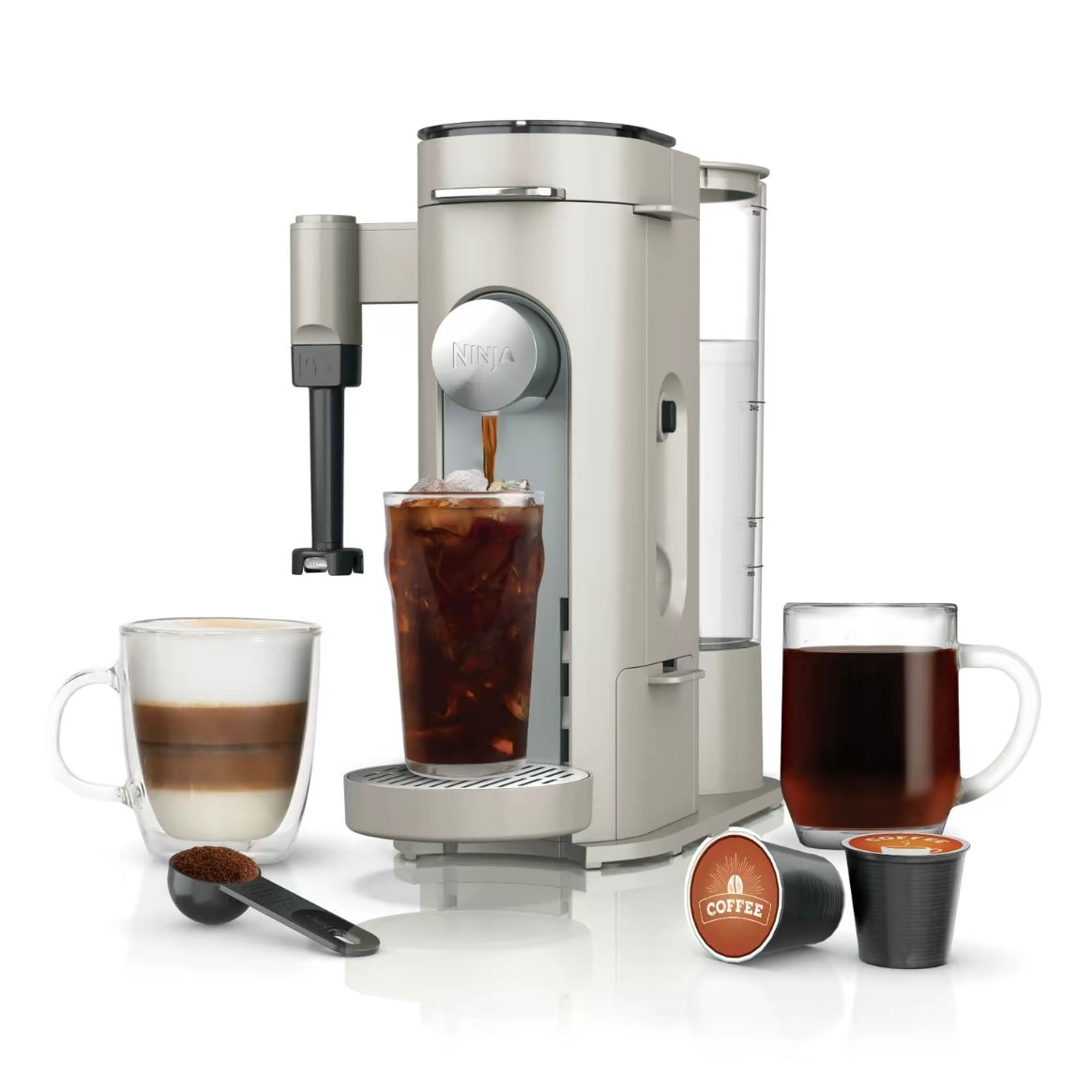 Ninja Single-Serve Pods & Grounds Specialty Coffee Maker Black - PB051