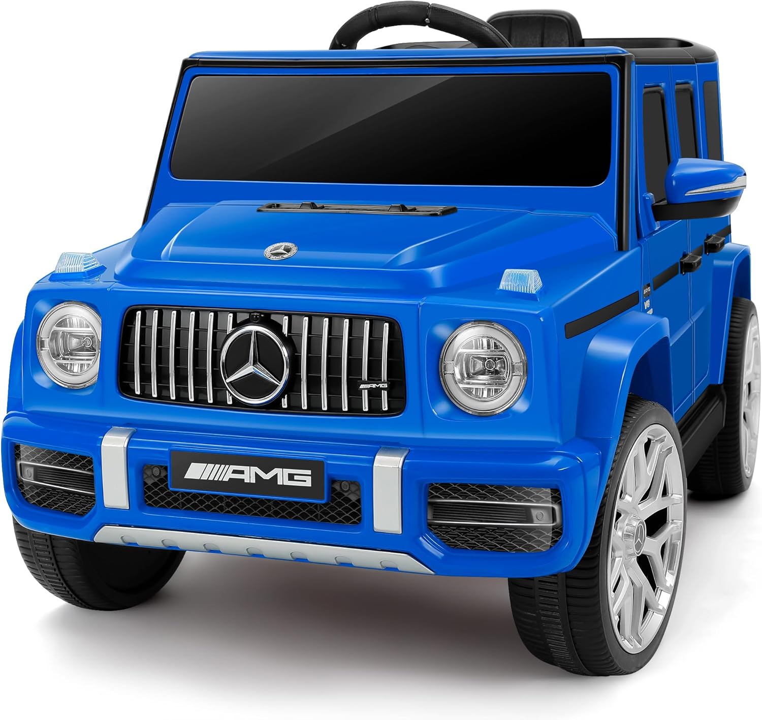 12V Licensed Mercedes-Benz AMG G63 Kids Electric Ride-On Car with Parent Remote, LED Lights, Bluetooth & Smooth Start