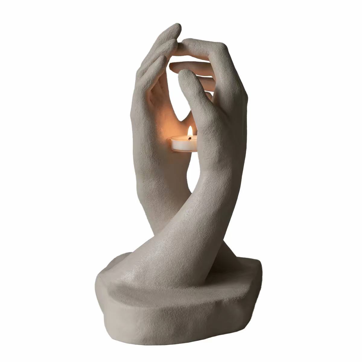 Holding Hands Tealight Candle Holder