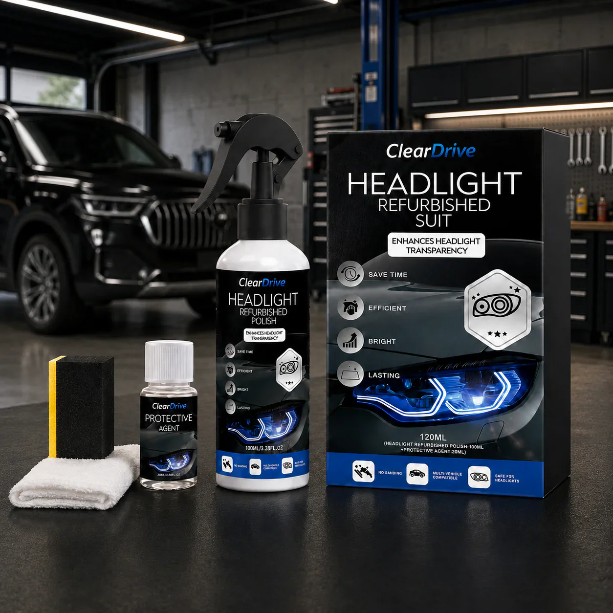 Automotive Headlamp Restoration Fluid
