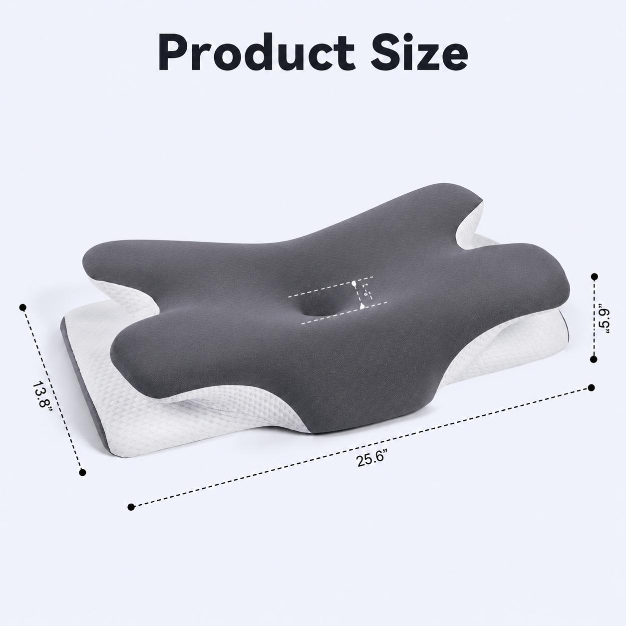 Vipfree Cervical Cooling Ergonomic Pillow