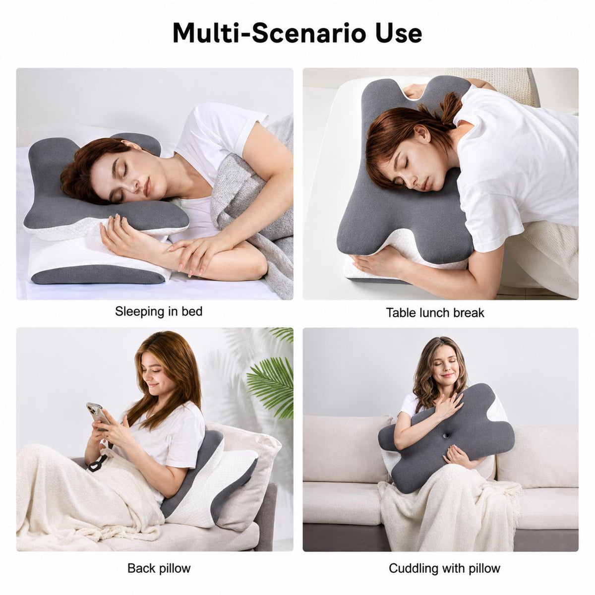 Vipfree Cervical Cooling Ergonomic Pillow